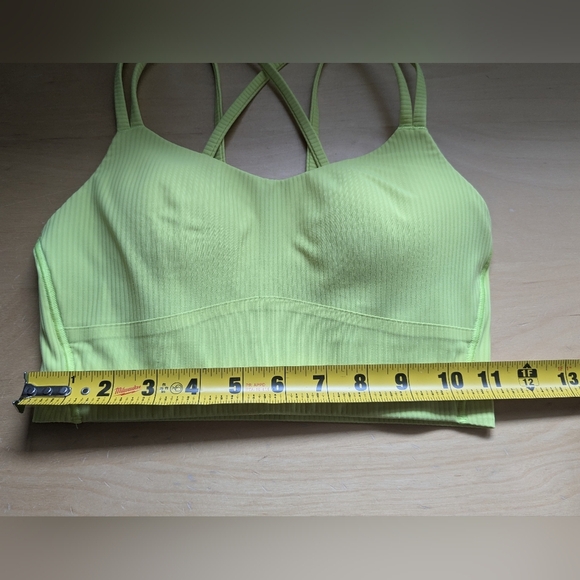 Lululemon Like a Cloud Ribbed Longline Bra *Light Support, B/C Cup No Size - Picture 10 of 11